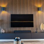 AKU Paneel Akoestisch Vilt Bruin Eiken TV