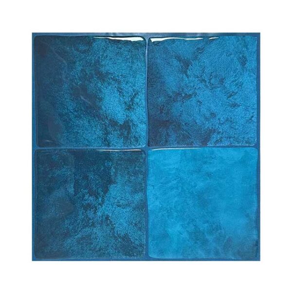 Tegelsticker Vierkant Blauw