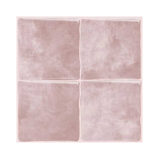 Tegelsticker Vierkant Roze