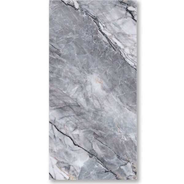 PVC Marmer Wandpaneel Grijs Glans